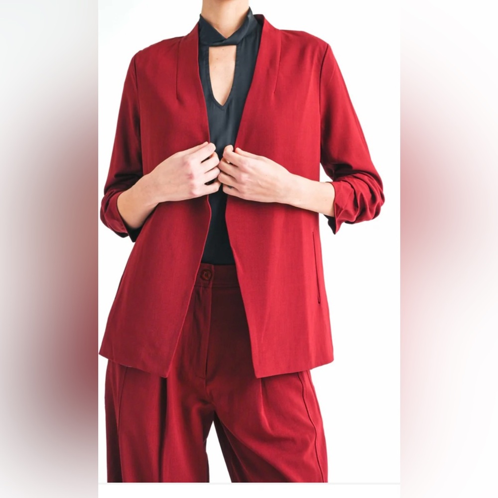 RESET BY JANE Women’s Jacket Dark Red Size M New